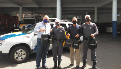 ASSETRAN doa 200 máscaras de proteção ao BPTRAN