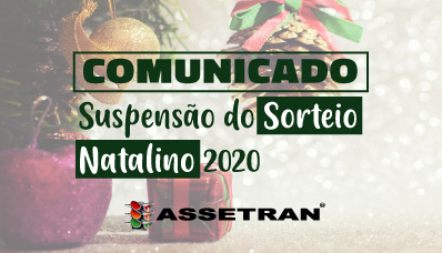 Suspensão do Sorteio Natalino