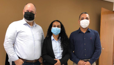 Diretores da ASSETRAN visitam vice-prefeita de Vitória